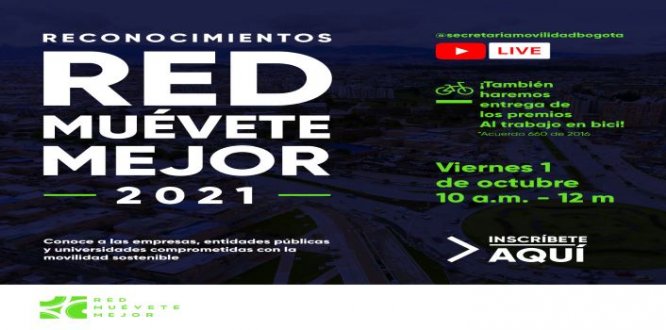 Reconocimientos RED muévete mejor 2021 