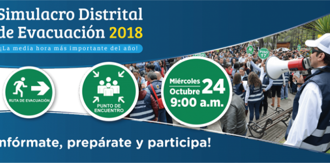 Simulacro Distrital de Evacuación 2018