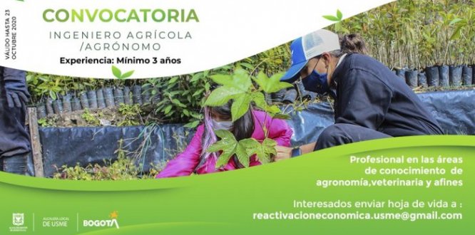 INGENIERO AGRINOMO CONVOCATORIA