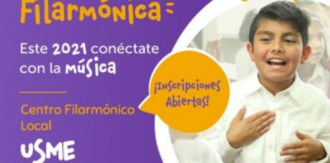 Abiertas las inscripciones a Centro Filarmónico Local de Usme Abiertas las inscripciones a Centro Filarmónico Local de Usme