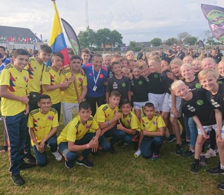 torneo internacional de fútbol Cup No. 1 y su tour en España